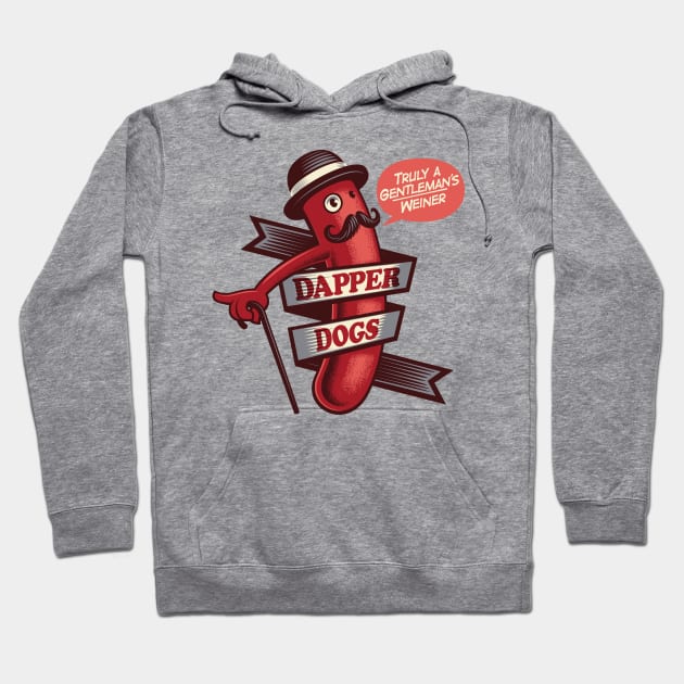 Dapper Dogs Hoodie by Leon